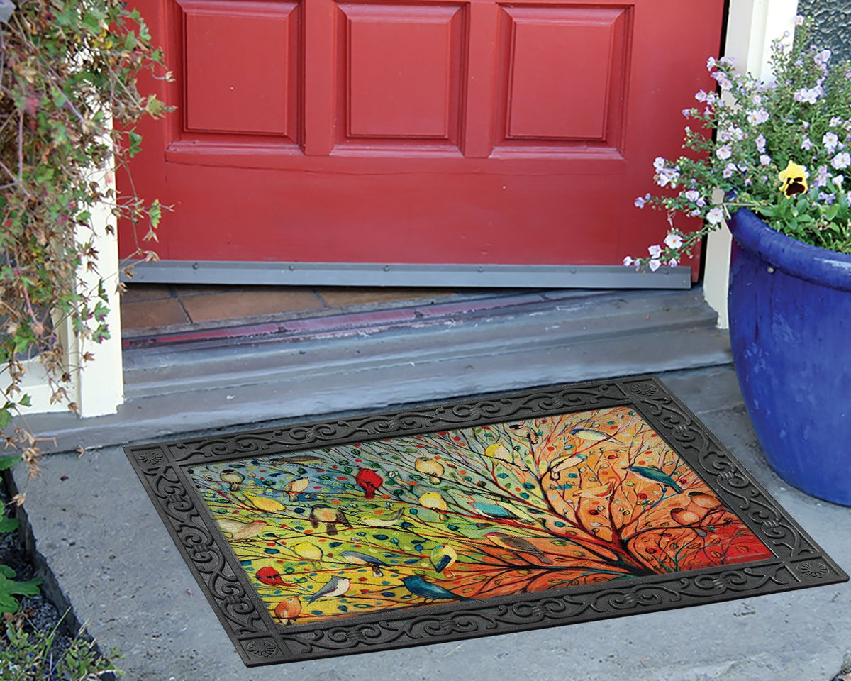 Recycled Rubber Doormat Tray for 18x27 Doormat